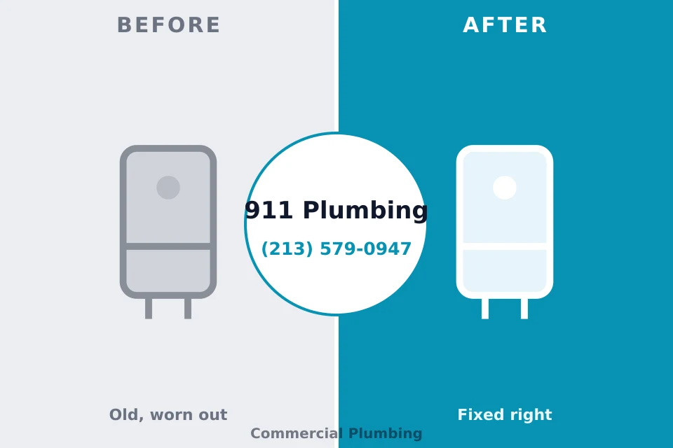 Before and after: plumbing company Camp Barrett, VA